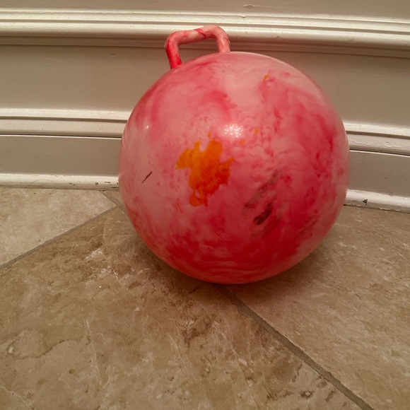 Pink Kids Bouncing Ball - Picture 2 of 2